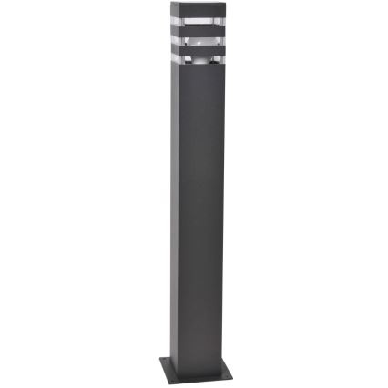 LED RGBW regulējamā āra lampa TEKSAS 1xE27/12W/230V 2700-6500K Wi-Fi 74 cm IP44 antracīta