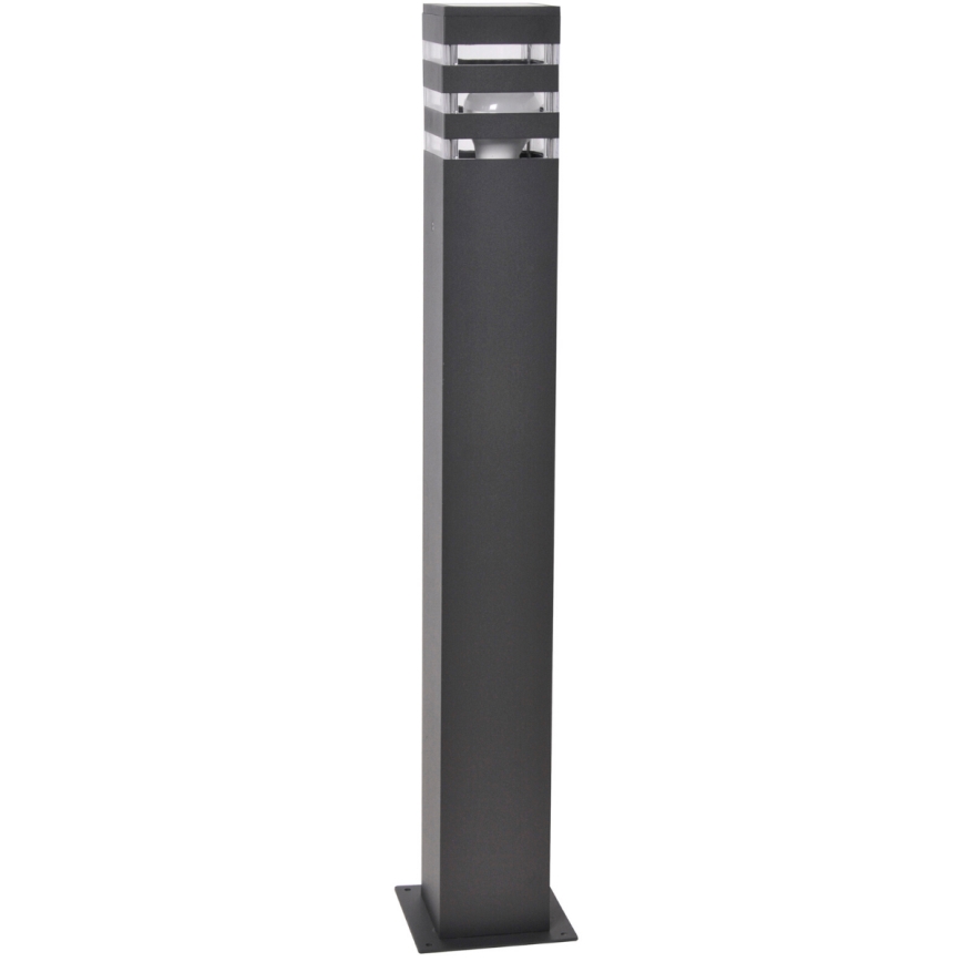 LED RGBW regulējamā āra lampa TEKSAS 1xE27/12W/230V 2700-6500K Wi-Fi 74 cm IP44 antracīta