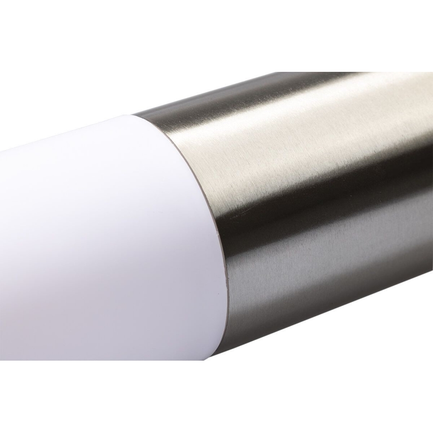 LED RGBW dimmējams āra sienas gaismeklis LIVIA 1xE27/6,5W/230V 2700-6500K Wi-Fi IP44 sudraba