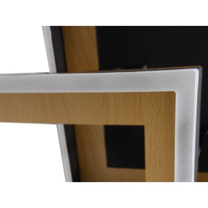 LED RGBW ar regulējamu spilgtumu griestu gaismeklis LED/75W/230V 3000-6500K + tālvadības pults