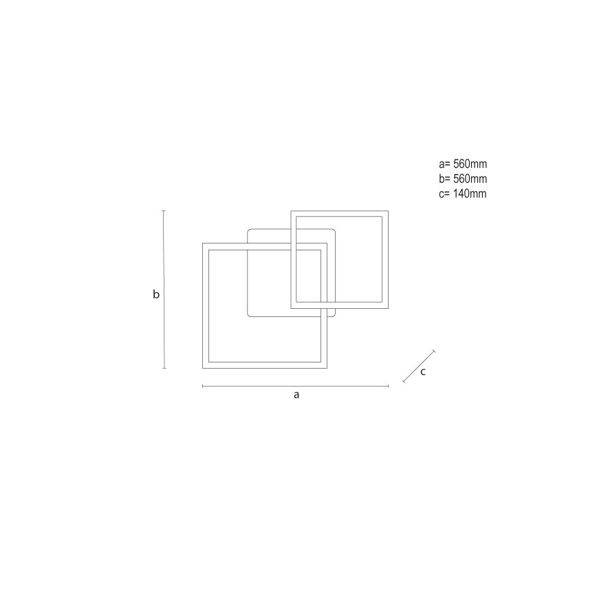 LED RGBW ar regulējamu spilgtumu griestu gaismeklis LED/75W/230V 3000-6500K + tālvadības pults