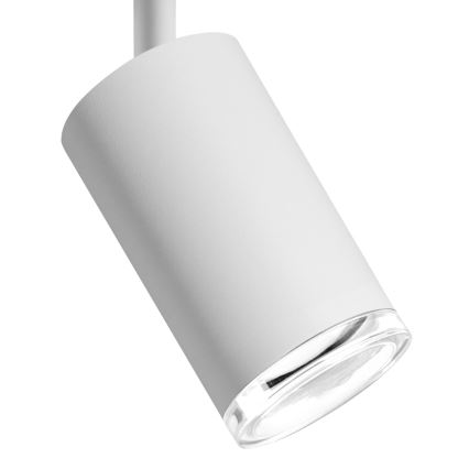 LED RGBW Regulējams vannas istabas punktveida gaismeklis TURYN 4xGU10/4,8W/230V 3000K IP44 balts + tālvadība