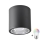 LED RGBW ar regulējamu spilgtumu virziena gaismeklis JUPITER 1xE27/6,5W/230V 2700-6500K Wi-Fi, diametrs 13 cm, melns