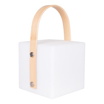LED RGBW āra lampa MAJORKA LED/0,5W/5V USB 1200 mAh IP44 balta
