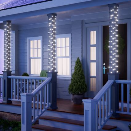 Nanoleaf - LED RGBW Āra Ziemassvētku virtene ESSENTIALS 250xLED 2x10m 2700-6500K Wi-Fi IP44