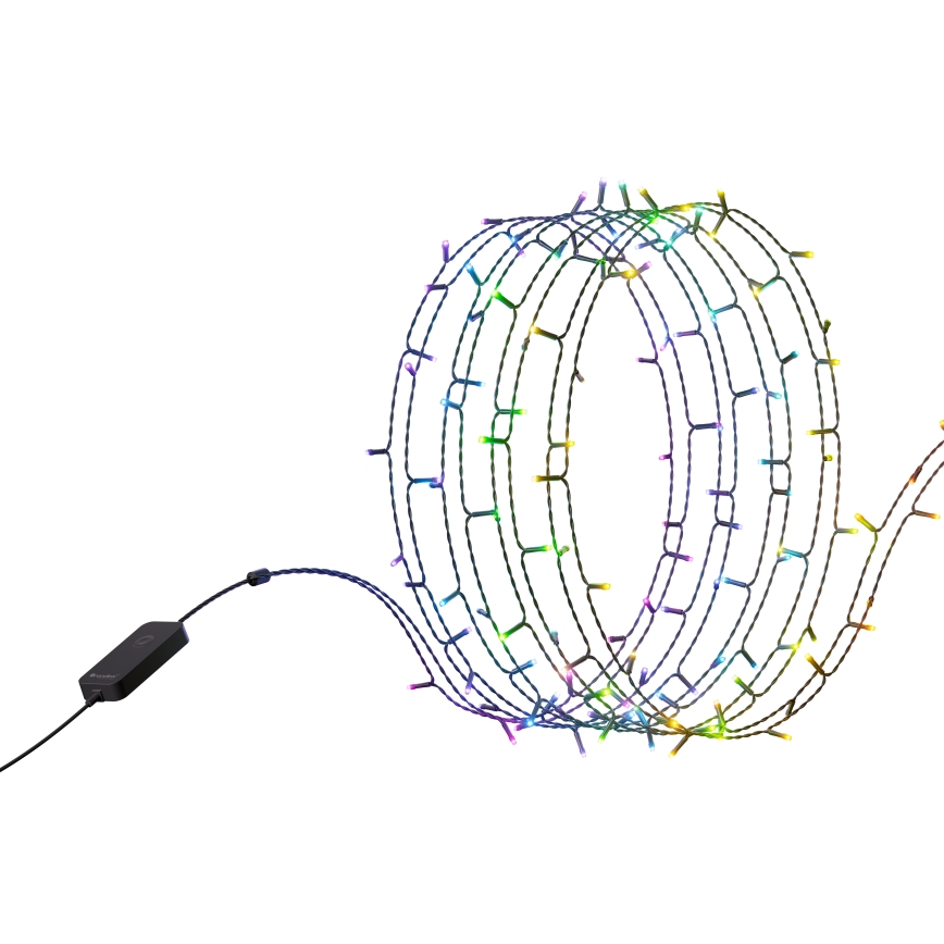Nanoleaf - LED RGBW Āra Ziemassvētku virtene ESSENTIALS 250xLED 2x10m 2700-6500K Wi-Fi IP44