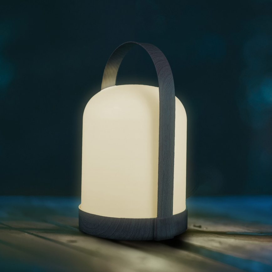LED RGBW dekoratīvā galda lampa MINORKA LED/0,3W/4,5V 3xAA