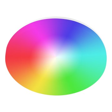 LED RGBW dimējama vannas istabas griestu lampa LED/15W/230V 3000-6500K Ø 22 cm IP54 balta Wi-Fi Tuya