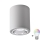 LED RGBW dimmable spot light JUPITER 1xE27/6,5W/230V 2700-6500K Wi-Fi diameter 9,8 cm gray