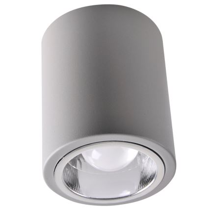 LED RGBW dimmable spot light JUPITER 1xE27/6,5W/230V 2700-6500K Wi-Fi diameter 9,8 cm gray