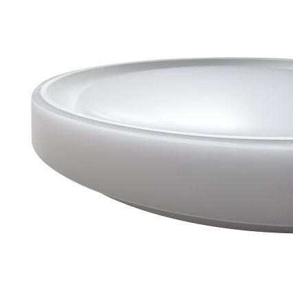 LED RGBW dimējama griestu lampa MELO, LED 36 W / 230 V, 3000–6000 K, diametrs 39 cm, balta + tālvadības pults