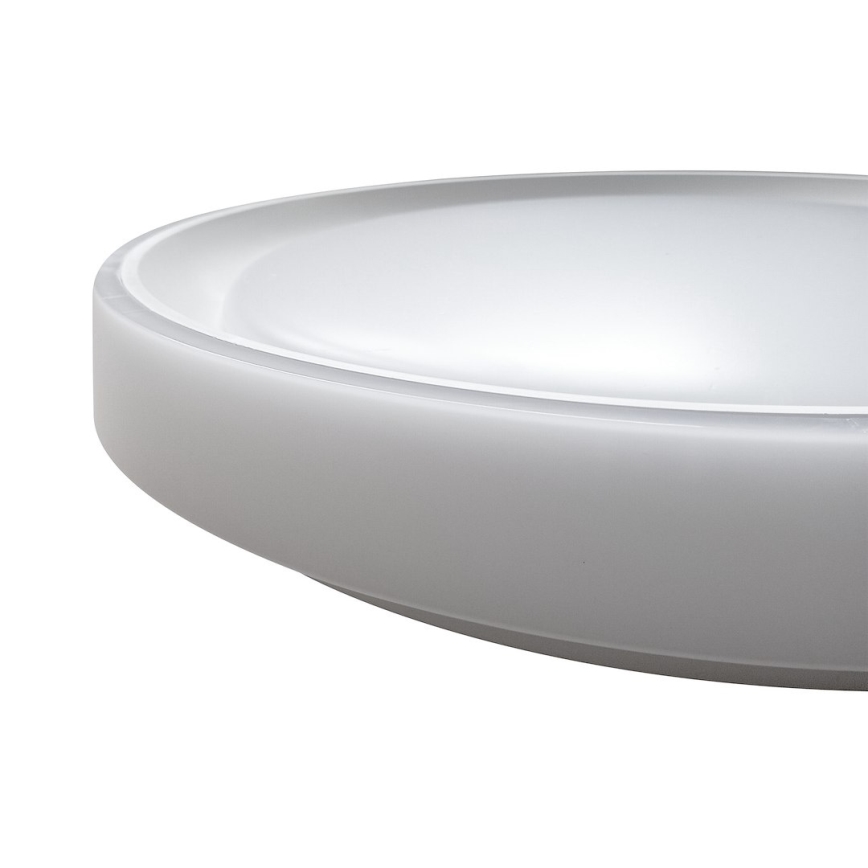 LED RGBW dimējama griestu lampa MELO, LED 36 W / 230 V, 3000–6000 K, diametrs 39 cm, balta + tālvadības pults