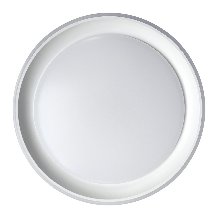 LED RGBW dimējama griestu lampa MELO, LED 36 W / 230 V, 3000–6000 K, diametrs 39 cm, balta + tālvadības pults