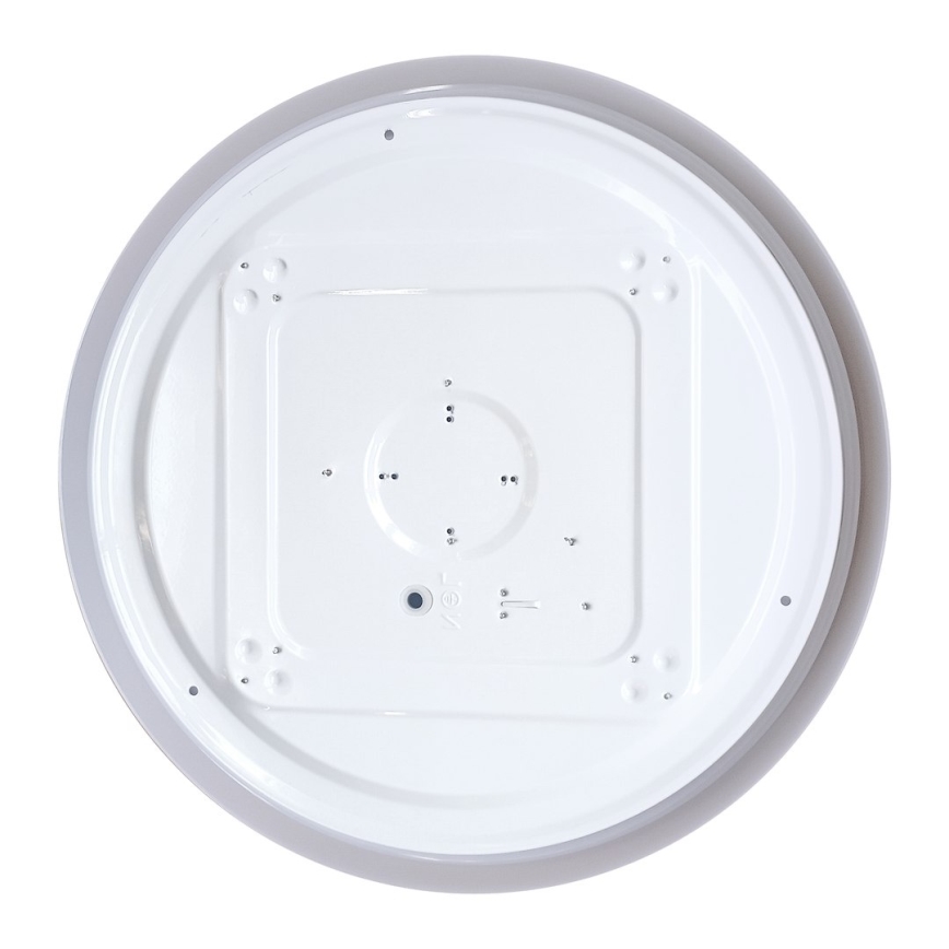 LED RGBW dimējama griestu lampa MELO, LED 36 W / 230 V, 3000–6000 K, diametrs 39 cm, balta + tālvadības pults