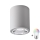 LED RGBW dimmējams virziena gaismeklis JUPITER 1xE27/6,5W/230V 2700-6500K Wi-Fi Ø 9,8 cm pelēks