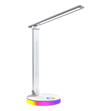 LED RGBW Galda lampa BRUNO LED/5W/5V 3000/4500/6000K balta