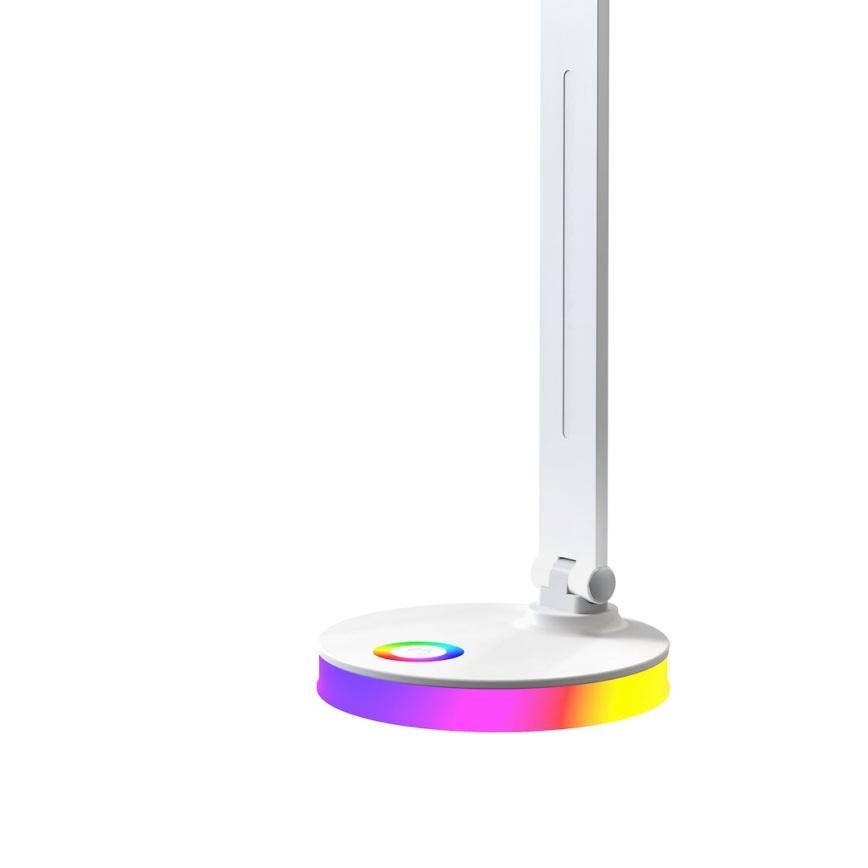 LED RGBW Galda lampa BRUNO LED/5W/5V 3000/4500/6000K balta