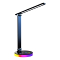 LED RGBW Galda lampa BRUNO LED/5W/5V 3000/4500/6000K melna
