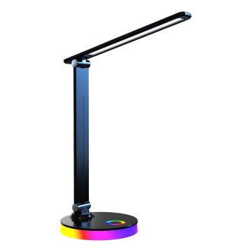 LED RGBW Galda lampa BRUNO LED/5W/5V 3000/4500/6000K melna