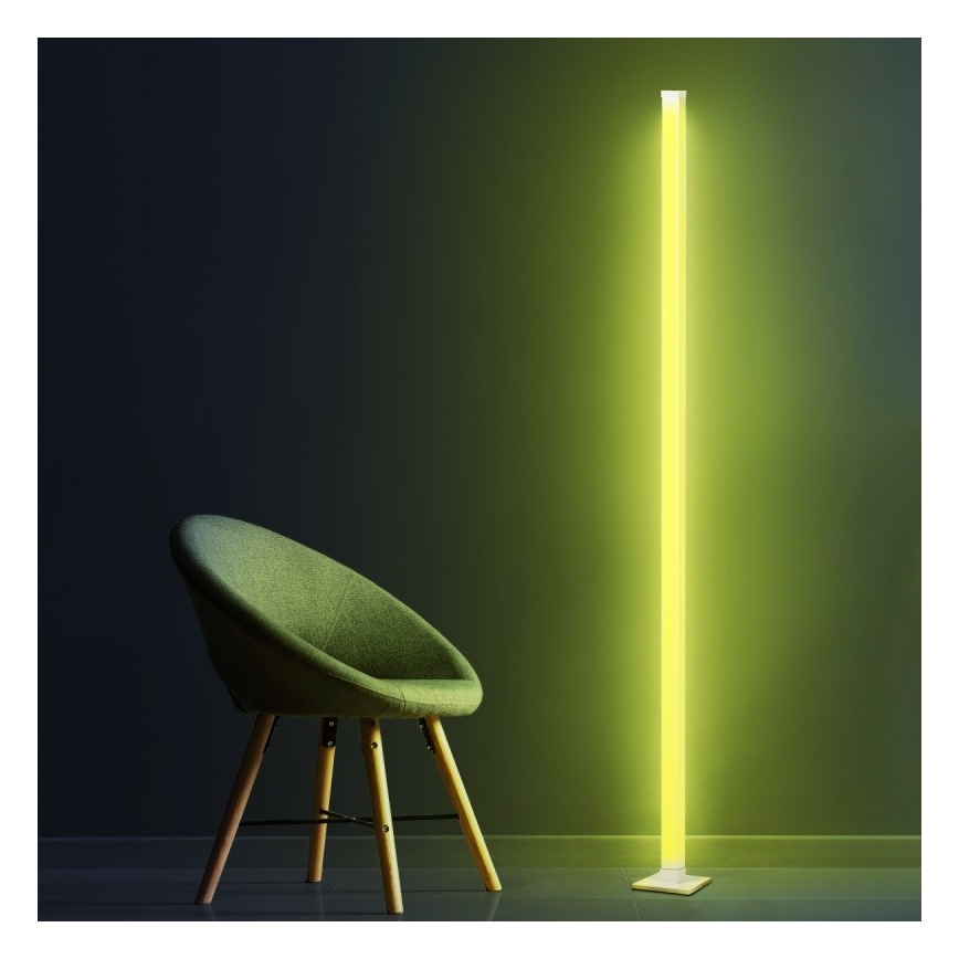 LED RGBW Aptumšojama grīdas stāvlampa MAGICAL LED/7W/230V + tālvadības pults