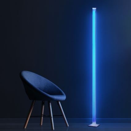 LED RGBW Aptumšojama grīdas stāvlampa MAGICAL LED/7W/230V + tālvadības pults