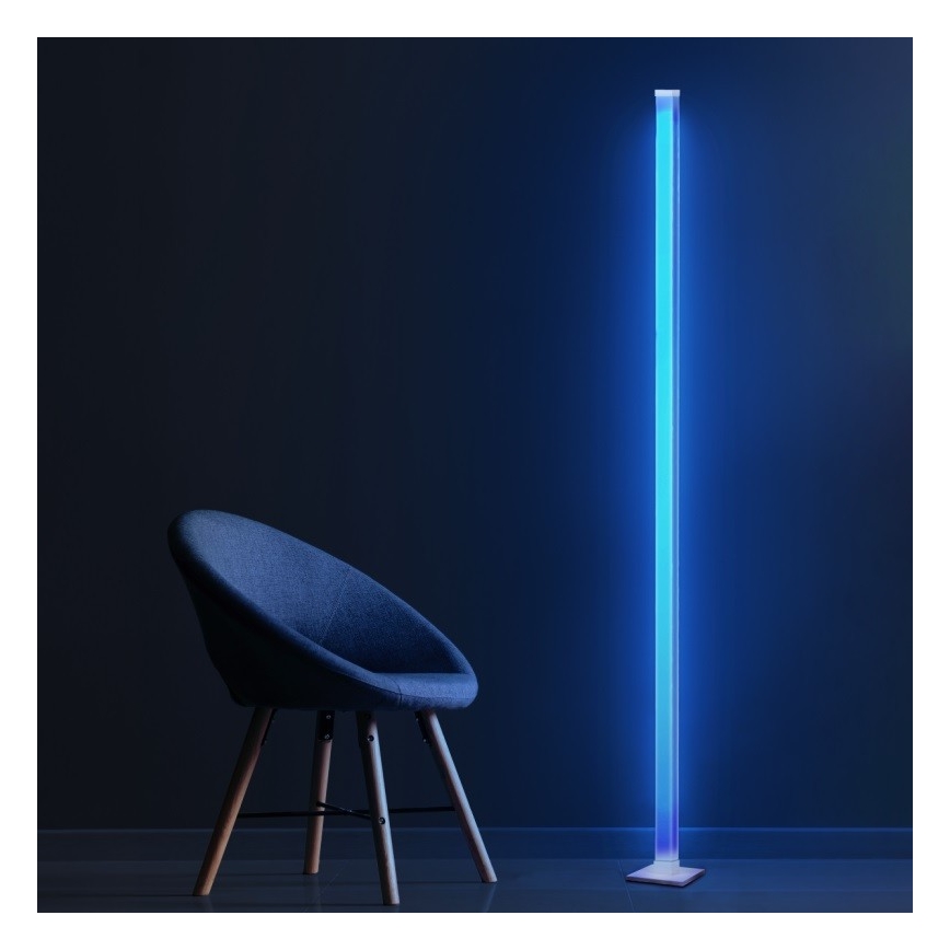 LED RGBW Aptumšojama grīdas stāvlampa MAGICAL LED/7W/230V + tālvadības pults