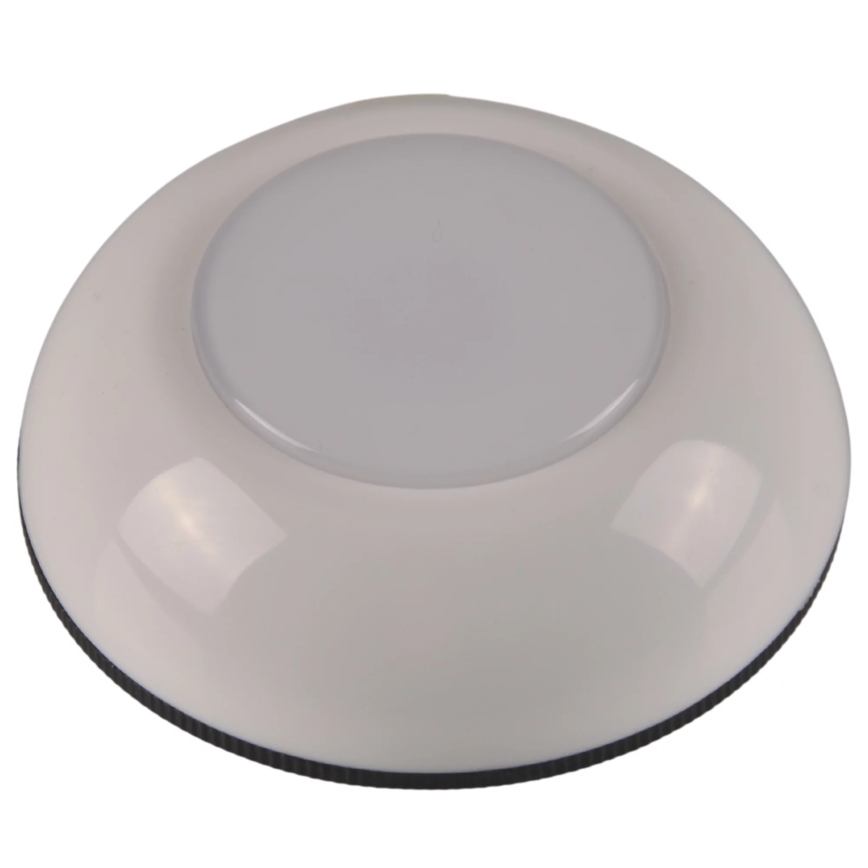 LED RGBW Aptumšojams mēbeļu apgaismojums LED/0,5W/4,5V 3xAAA balta + tālvadības pults
