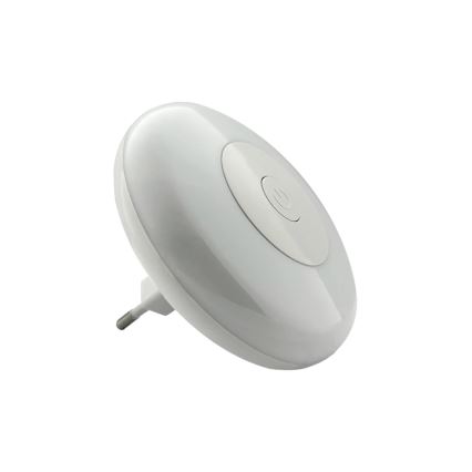 LED RGBW Nakts lampa LED/1W/230V balta