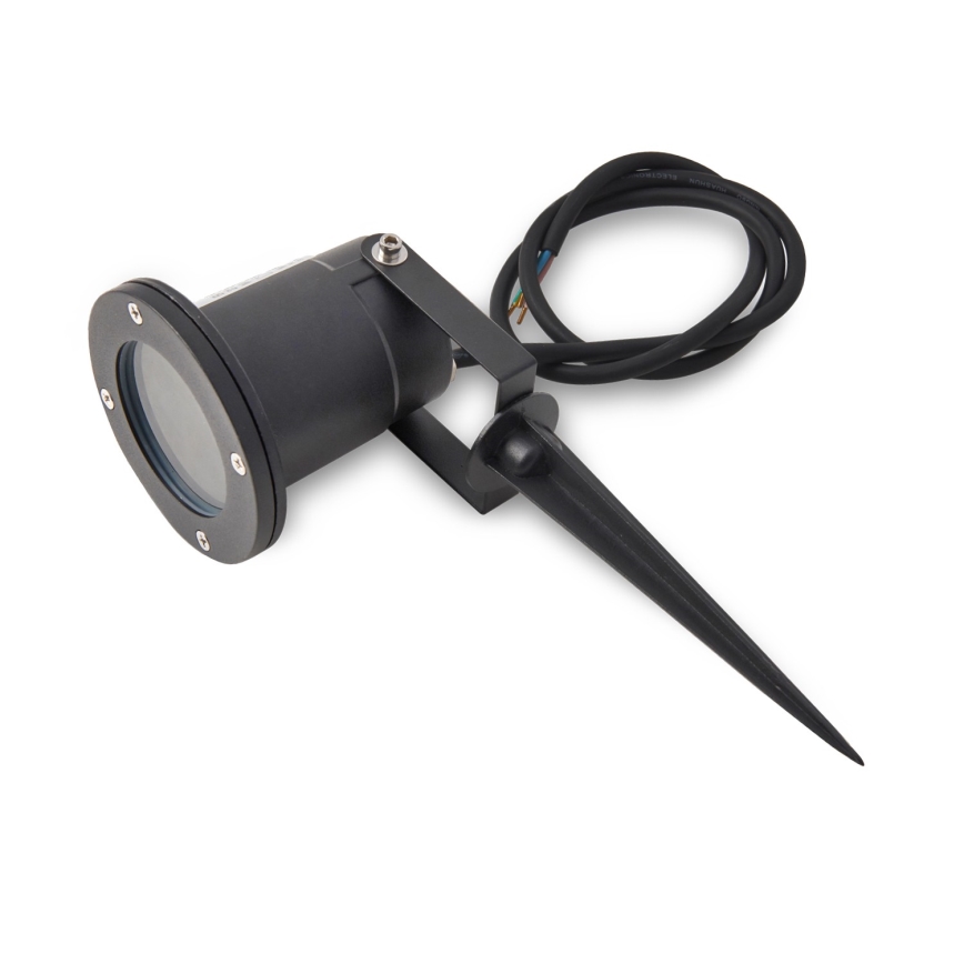 LED RGBW regulējama āra lampa BLAKE 1xGU10/4,8W/230V IP65 + tālvadības pults