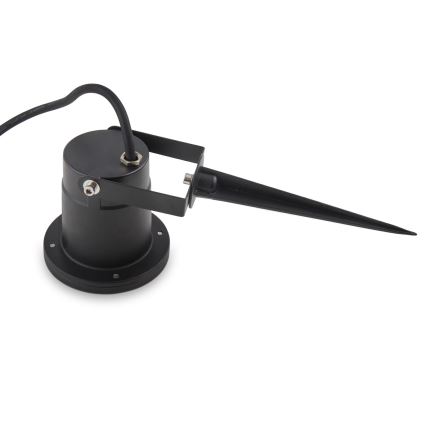 LED RGBW regulējama āra lampa BLAKE 1xGU10/4,8W/230V IP65 + tālvadības pults