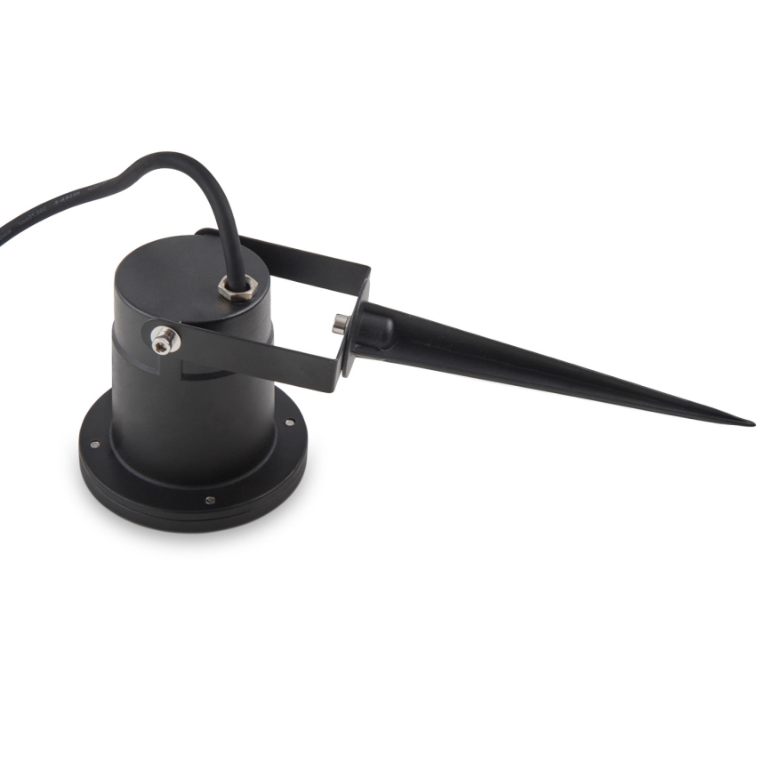 LED RGBW regulējama āra lampa BLAKE 1xGU10/4,8W/230V IP65 + tālvadības pults