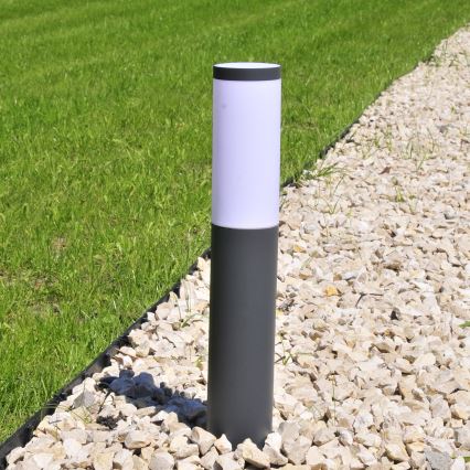 LED RGBW ar regulējamu spilgtumu āra lampa OSLO 1xE27/6,5W/230V 2700-6500K Wi-Fi 45 cm IP44 antracīts