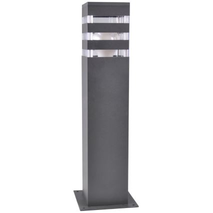 LED RGBW ar regulējamu spilgtumu āra lampa TEKSAS 1xE27/12W/230V 2700-6500K Wi-Fi 44 cm IP44 antracīts