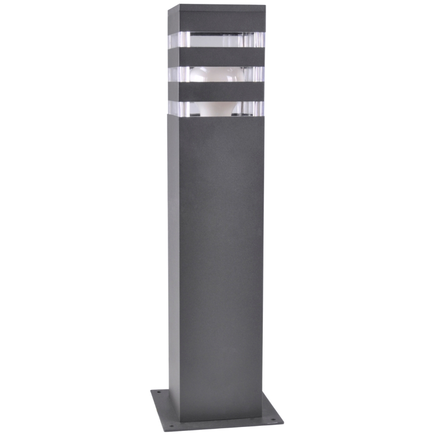 LED RGBW dimējama āra lampa TEKSAS 1xE27/9W/230V 2700-6500K Wi-Fi 44 cm IP44 antracīta