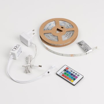 LED RGBW regulējama lente LED/9W/230V 5m Wi-Fi + tālvadība