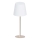LED RGBW regulējama skārienjutīga āra galda lampa LUCIA LED/2W/5V 1800/2700/6500K 3600 mAh IP44 bēša