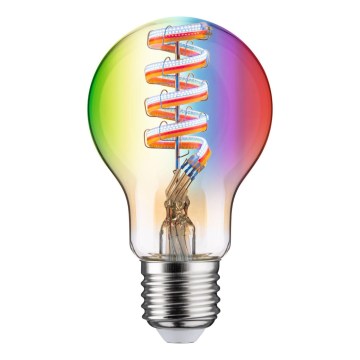 LED RGBW regulējama spuldze FILAMENT E27/6,3W/230V 2200-6500K - Paulmann 29156