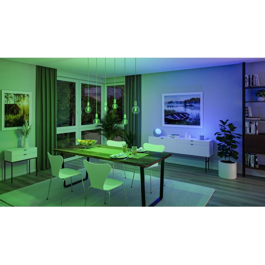 LED RGBW regulējama spuldze FILAMENT E27/6,3W/230V 2200-6500K - Paulmann 29156