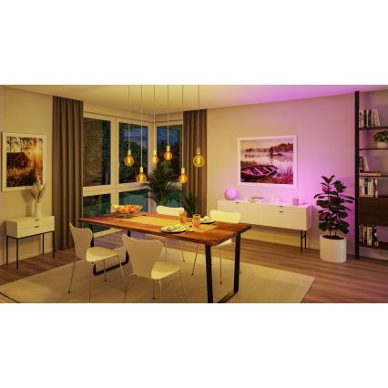 LED RGBW regulējama spuldze FILAMENT E27/6,3W/230V 2200-6500K - Paulmann 29156