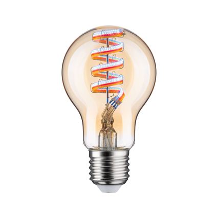 LED RGBW regulējama spuldze FILAMENT E27/6,3W/230V 2200-6500K - Paulmann 29156