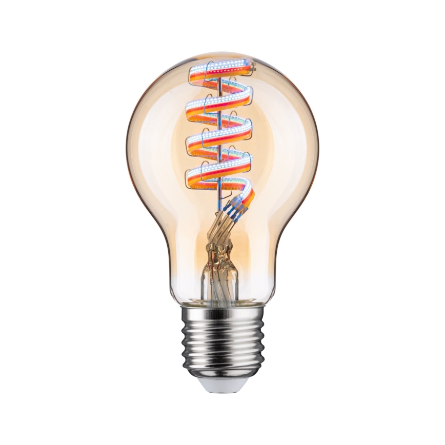 LED RGBW regulējama spuldze FILAMENT E27/6,3W/230V 2200-6500K - Paulmann 29156