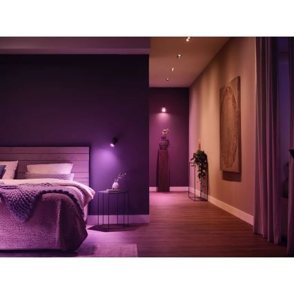 LED RGBW aptumšojama spuldze Philips Hue White And Color Ambiance GU10/4,2W/230V 2000-6500K