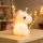 LED RGBW regulējama, uzlādējama bērnu nakts lampiņa ar skārienvadību UNICORN LED/1W/5V 1200 mAh