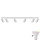LED RGBW Regulējama vannas istabas gaisma TURYN 6xGU10/6,5W/230V 2700-6500K Wi-Fi IP44 balta