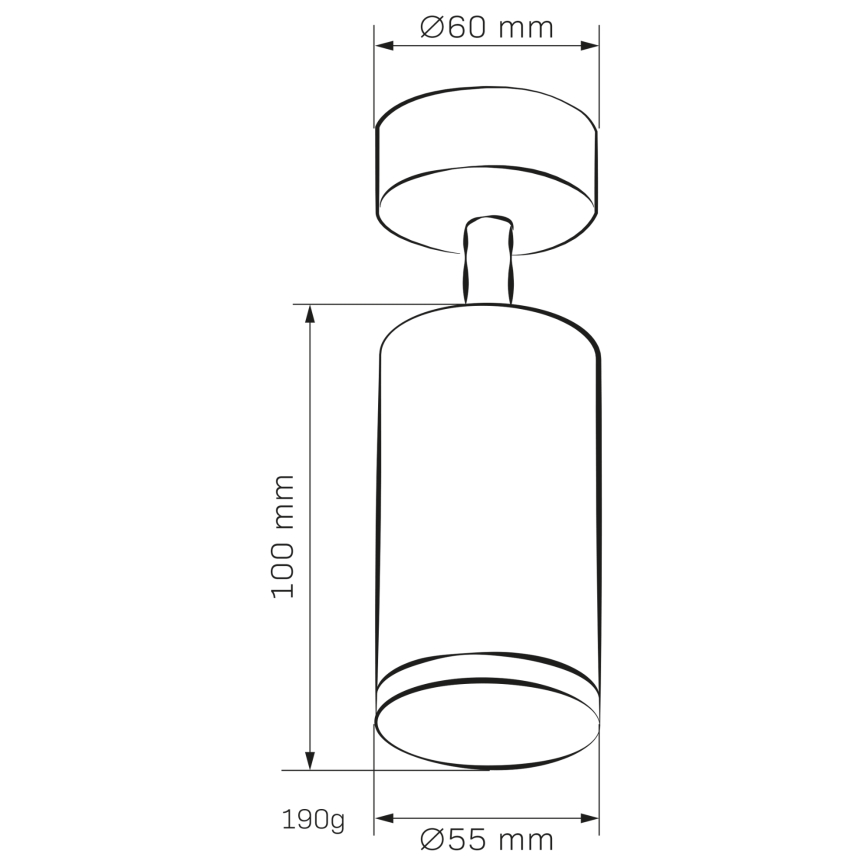 LED RGBW Regulējama vannas istabas spot gaisma TURYN 1xGU10/6,5W/230V 2700-6500K Wi-Fi IP44 balta