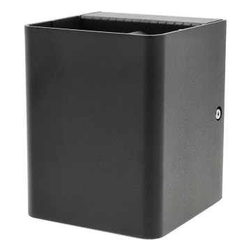 LED RGBW regulējams āra sienas gaismeklis SmartLife LED/12W/230V IP65 Wi-Fi Tuya melns