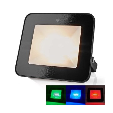 LED RGBW regulējams prožektors ar spraudni SmartLife LED/20W/230V Wi-Fi IP65 2700-6500K