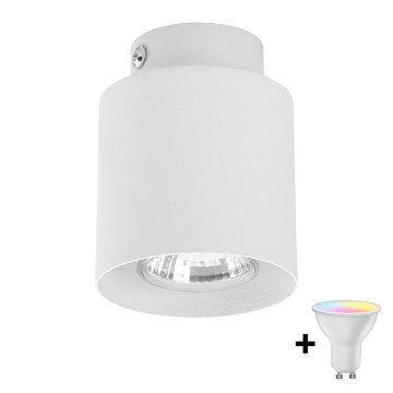 LED RGBW regulējams punktveida gaismeklis VICO 1xGU10/6,5W/230V 2700-6500K