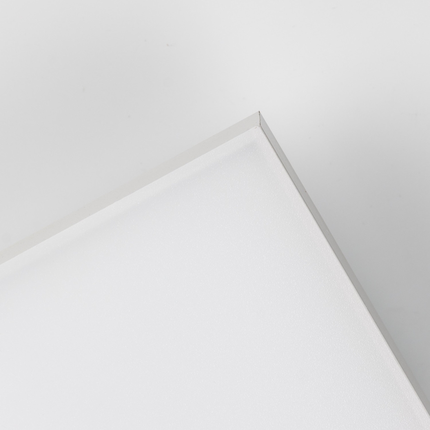 LED RGBW virsmas montāžas panelis LED/13,5W/230V ar regulējamu spilgtumu 3000-6500K 29,5x59,5 cm sudraba + tālvadības pults