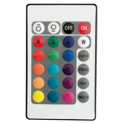 LED RGBW Saules enerģijas lampa BALL LED/3,2V 500 mAh d. 30 cm IP65 + tālvadības pults